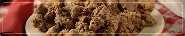 Menu - Stroud’s Oak Ridge Manor